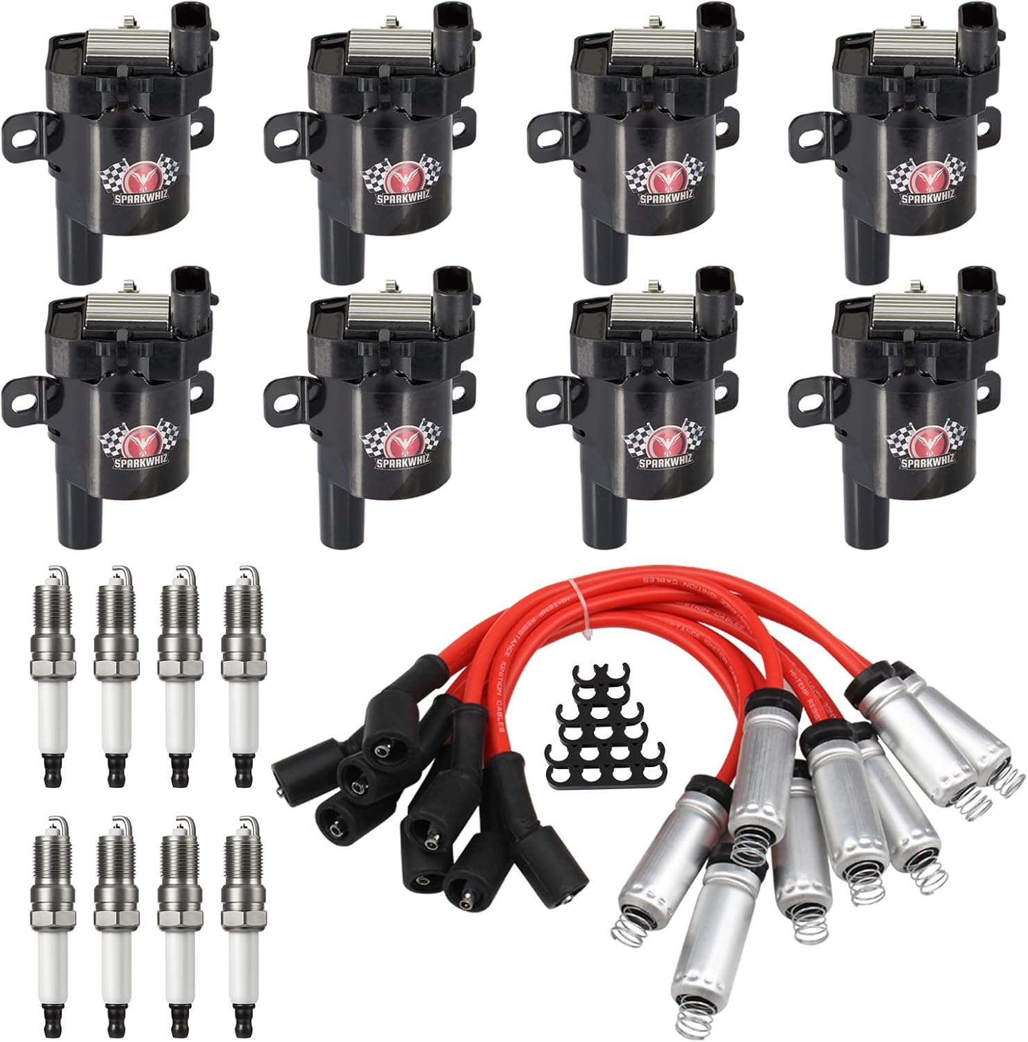 8 Pack D585 UF262 Round Ignition Coils for Chevy Vehicles