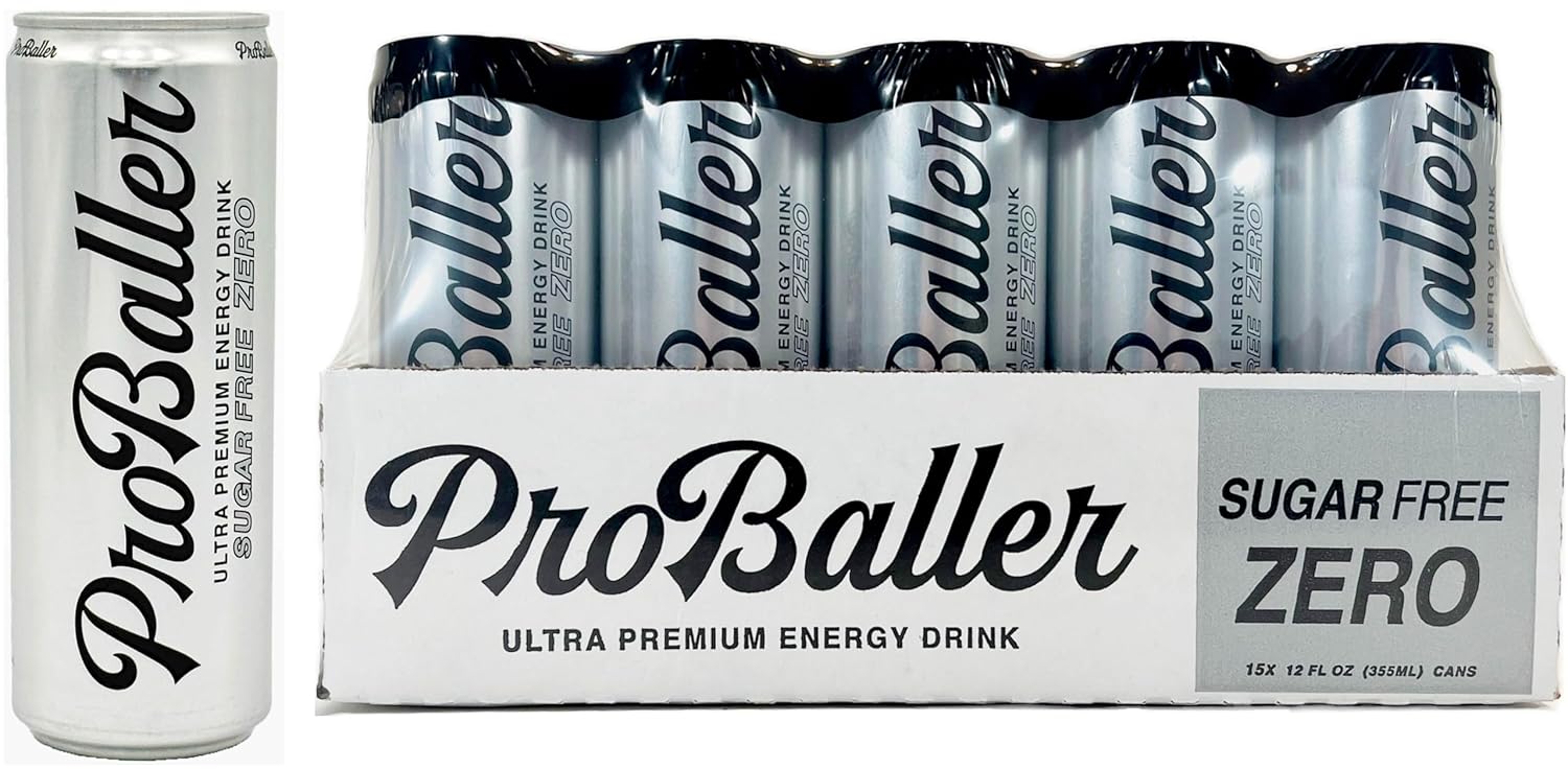 ProBaller Ultra Premium Energy Drink - Natural Healthier Choice