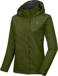 Womens Waterproof Rain Jacket Lightweight Windbreaker - Travel Shell