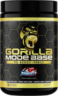 Gorilla Mind Base Pre Workout - Intense Pumps, Focus & Endurance