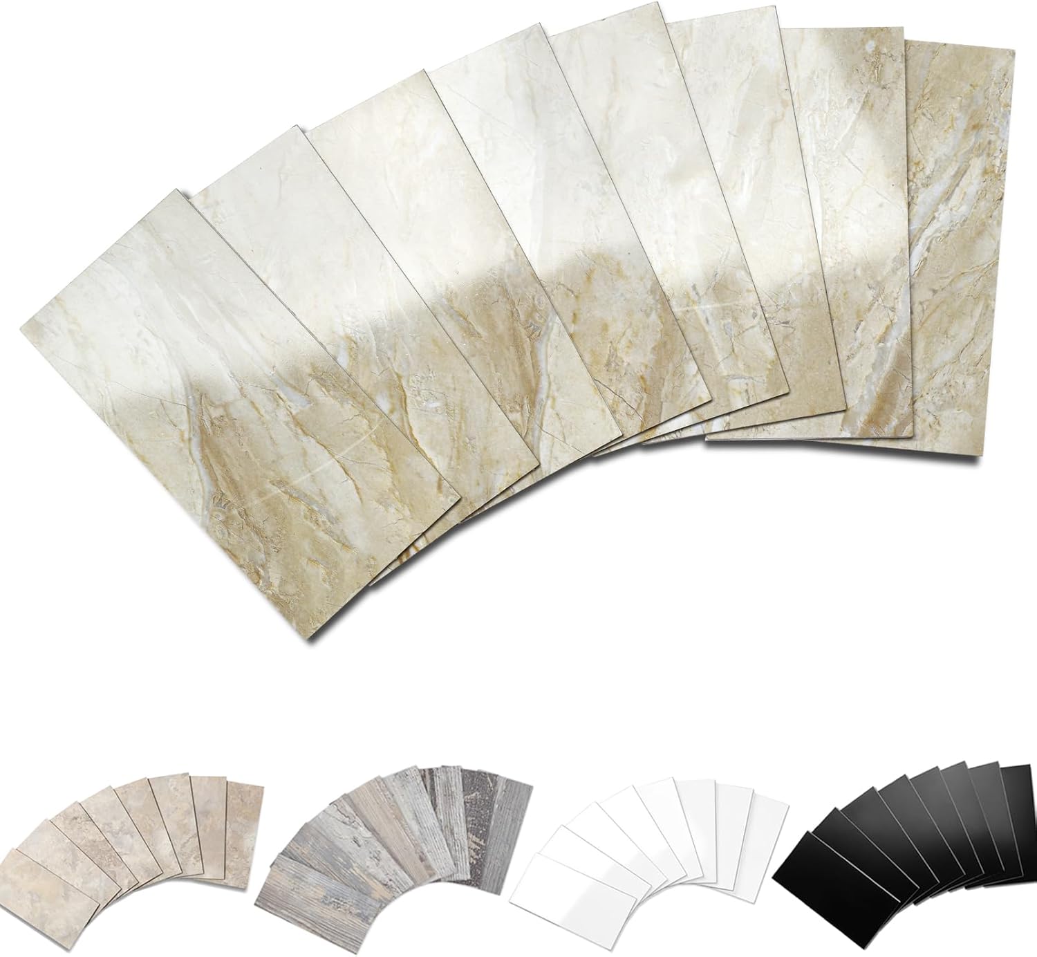 Yipscazo Peel and Stick Backsplash for Kitchen and Bathroom