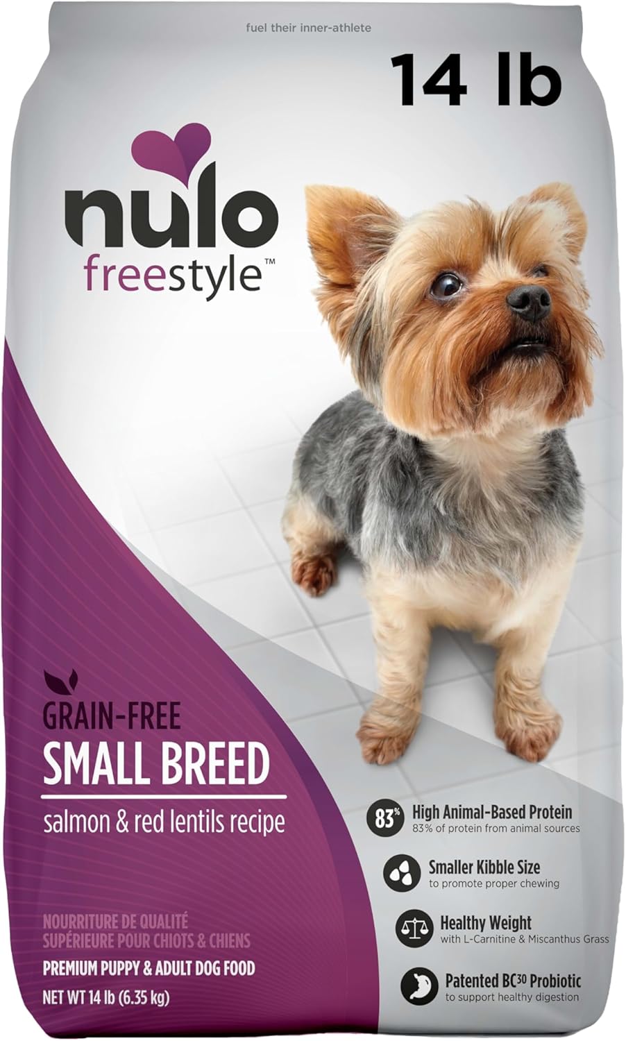Nulo Freestyle Small Breed Dog Food for Healthy Digestion