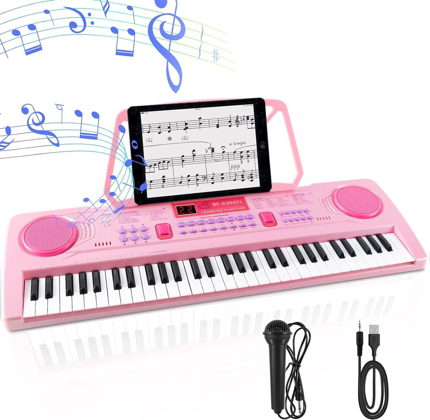 Fun Learning: WOSTOO Kids Piano Keyboard Set