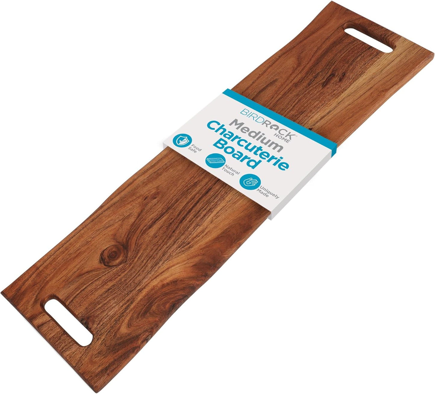 Large Charcuterie Board with Handles for Elegant Serving