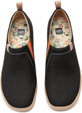 UIN Women's Fashion Floral Art Slip-On Canvas Sneaker - Comfortable