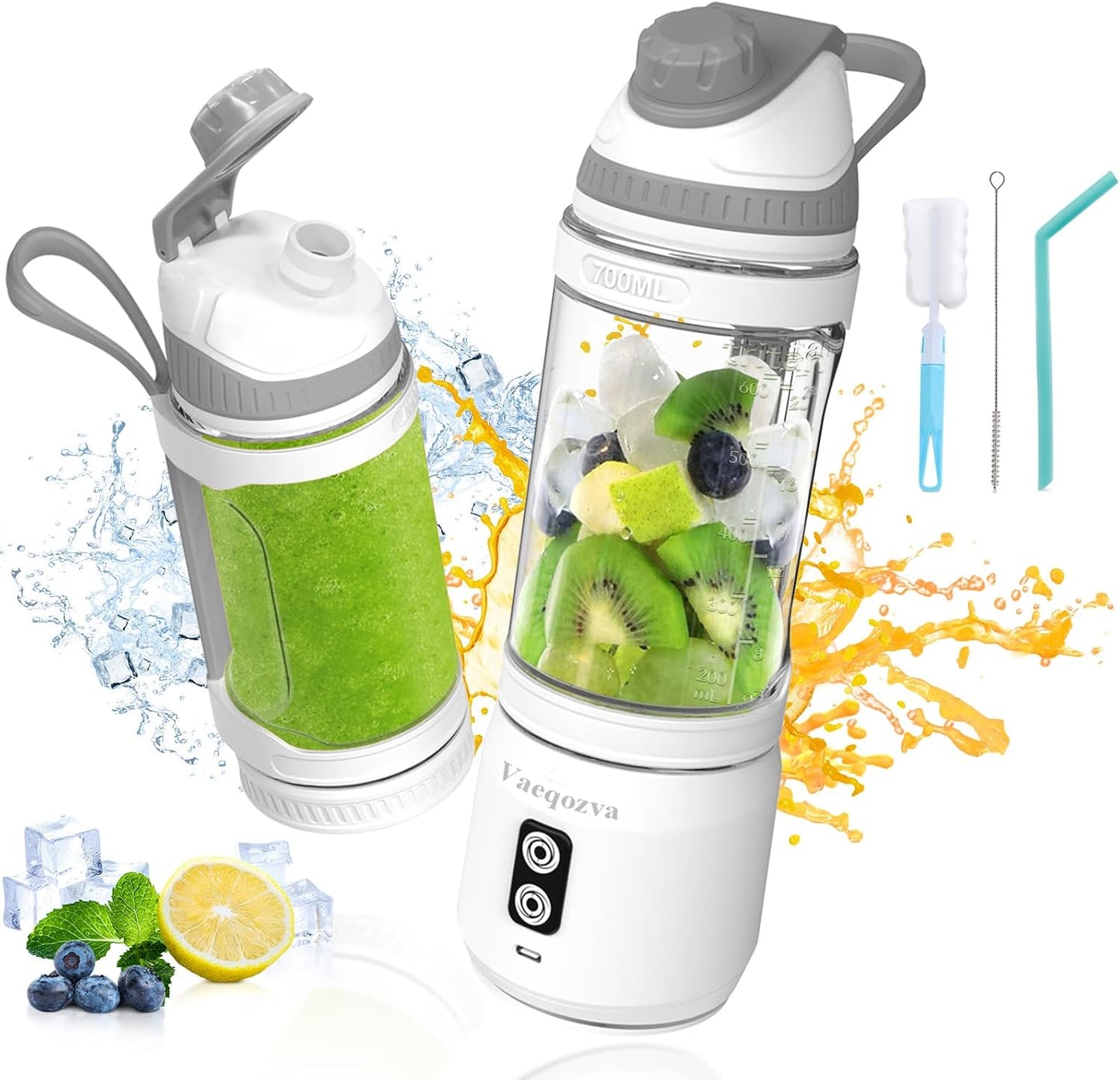 300W USB-C Rechargeable Travel Blender - Blend Anywhere!