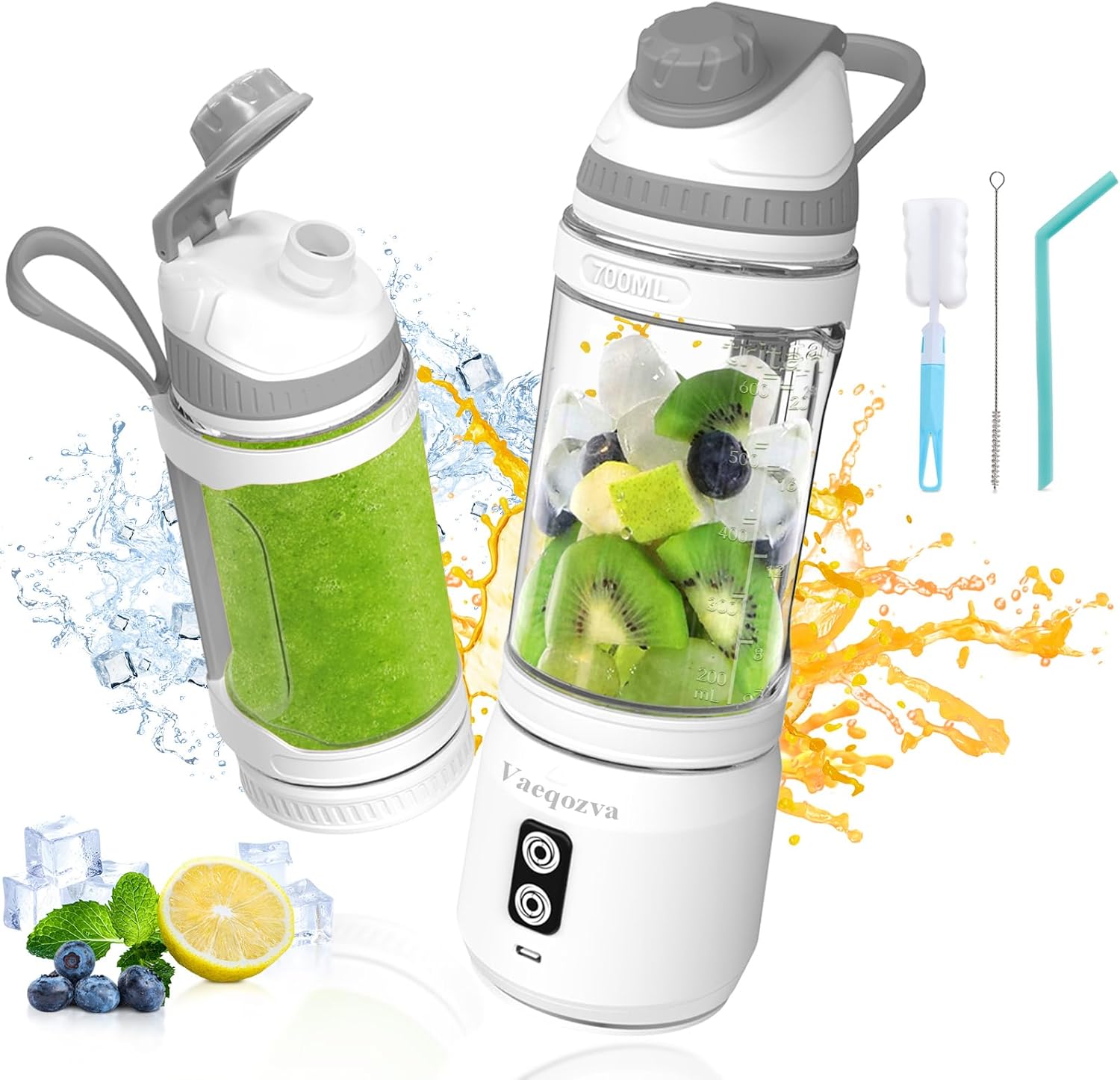 300W USB-C Rechargeable Travel Blender - Blend Anywhere!