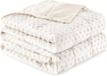 Weighted Blanket Twin 15 lbs - Cooling, Soft Heavy Throw for Sleep