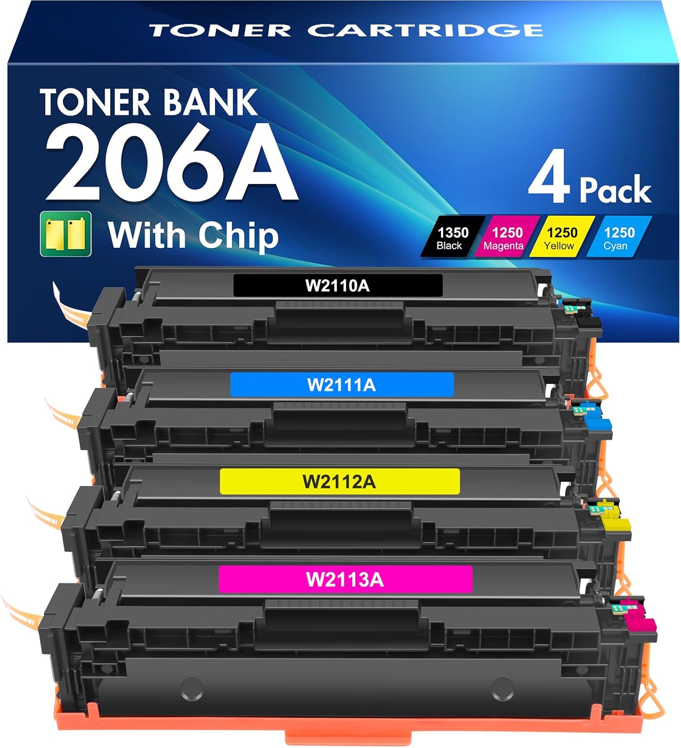 High Yield Toner Set for HP Laserjet Pro M255dw
