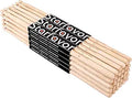 5A Drum Sticks 15 Pairs Maple Tear Drop Tip - Durable Practice Set