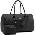 LOVEVOOK Travel Duffle Bag with Shoe Compartment and Toiletry Bag