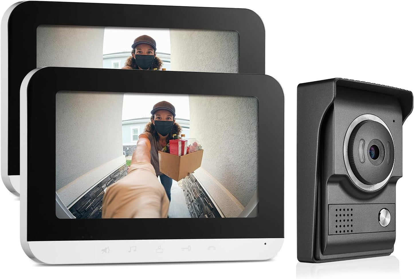 7 Video Intercom: Two-Way Audio, Remote Unlock
