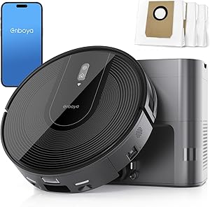 Enboya Powerful Robot Vacuum Cleaner with Self Empty Station