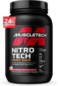 Whey Protein Powder Nitro-Tech Whey Gold - Fast Absorb 24g Protein