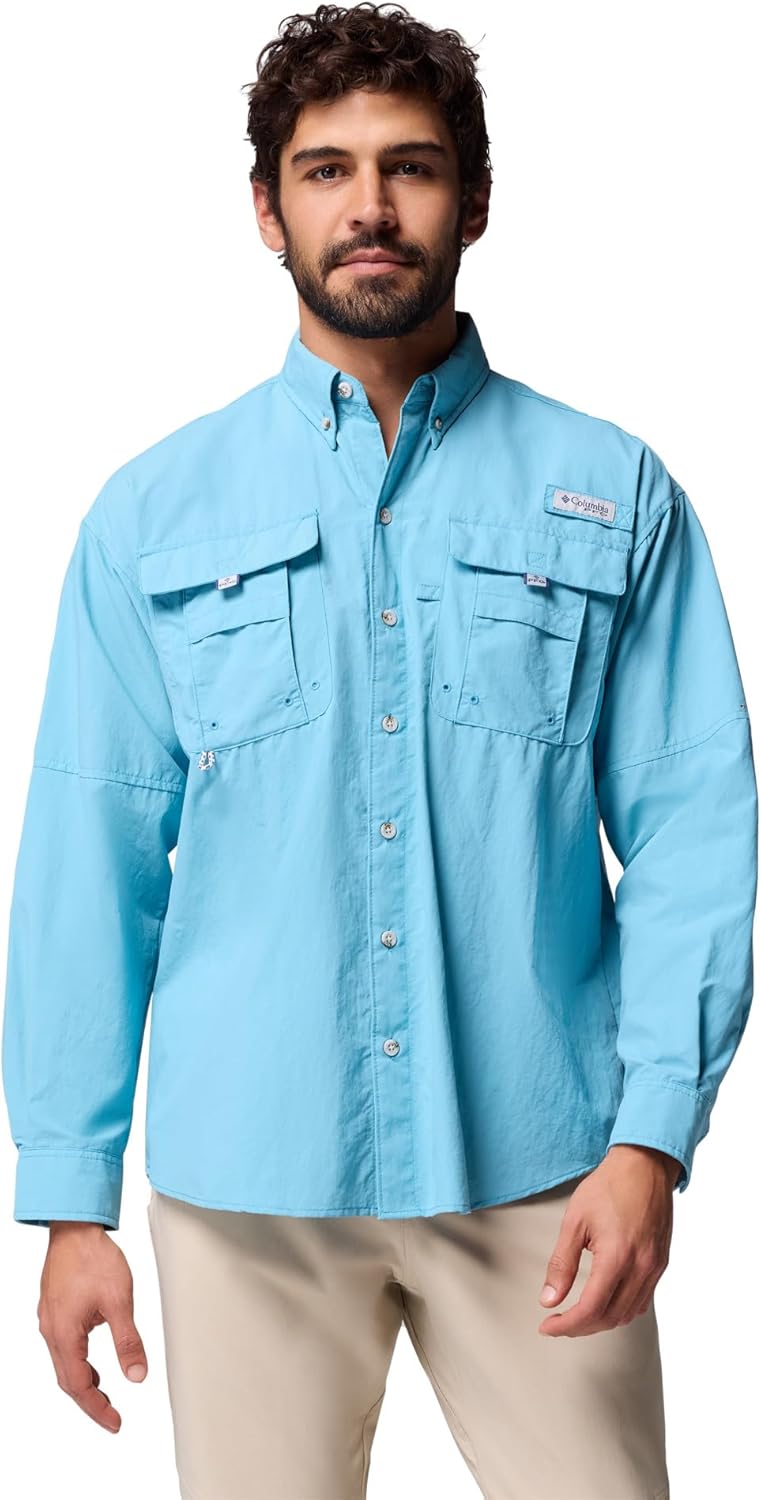 Columbia Men's PFG Bahama II Long Sleeve Shirt for Comfort