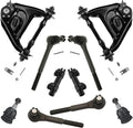 Front Steering & Suspension Kit with Ball Joints and Tie Rods - 10