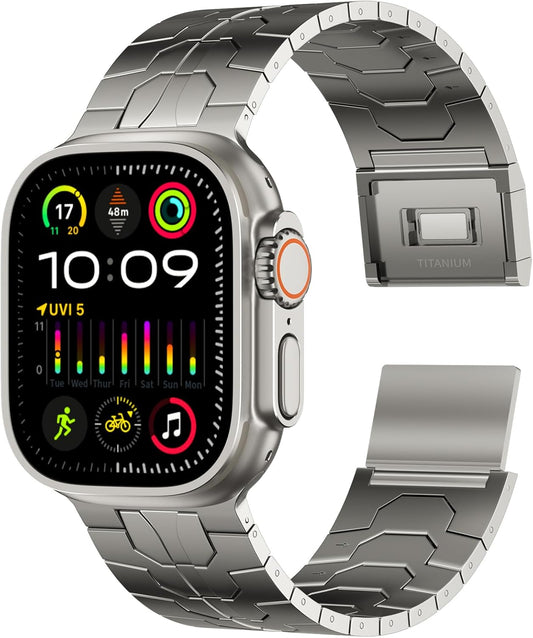 ACESTAR Full Titanium Band for Apple Watch Ultra and Series 10