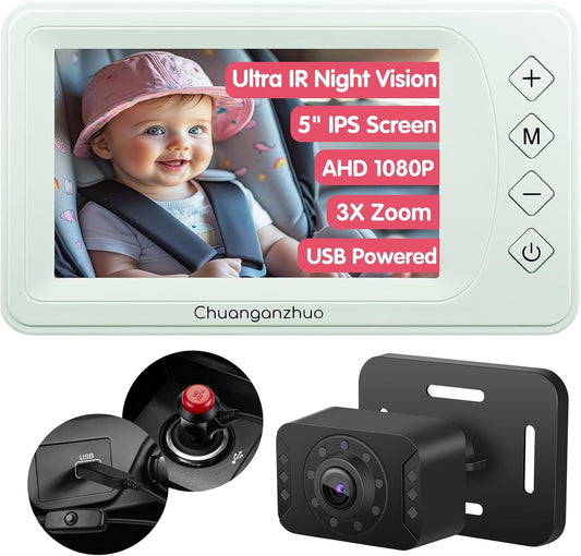 S100P Baby Car Camera with Ultra Night Vision for Safety