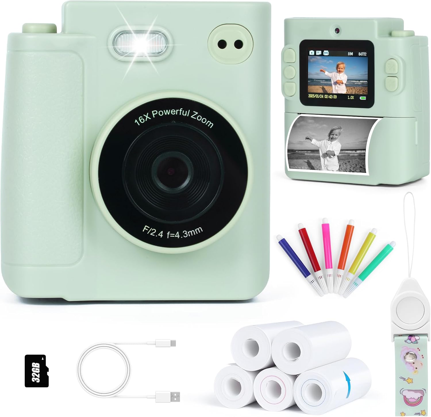 Kids Camera Instant Print for Creative Fun and Learning