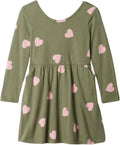 GAP Baby Girls' Long Sleeve Knit Dress - Responsible, Everyday Style
