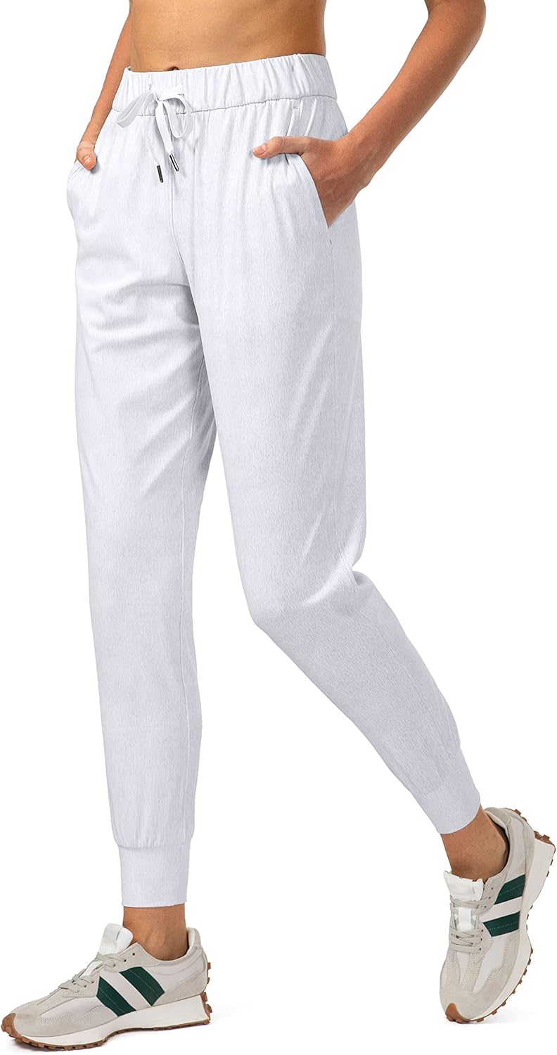 SANTINY Women's Joggers Pants for Comfortable Lounge and Workout