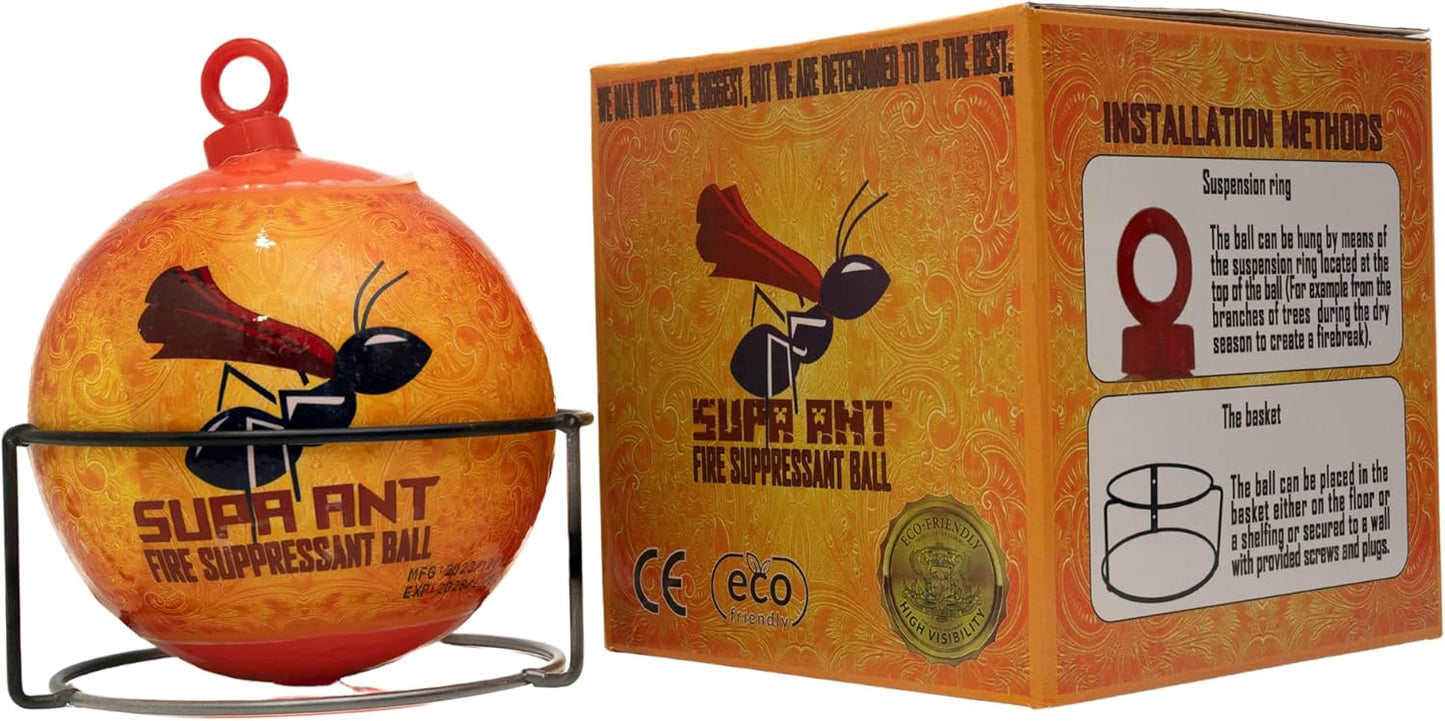 Supa Ant Fire Safety Ball for Quick Fire Control and Protection