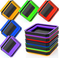 Magnetic Tool Tray Set 10 Pcs - Collapsible Silicone Parts Trays