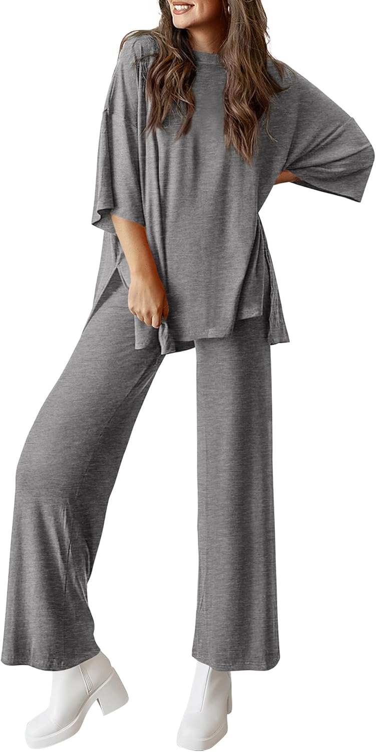 PRETTYGARDEN Two Piece Sets for Women Summer Fashion Lounge