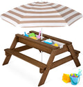 Best Choice Products Kids 3-in-1 Sand & Water Table - Convertible