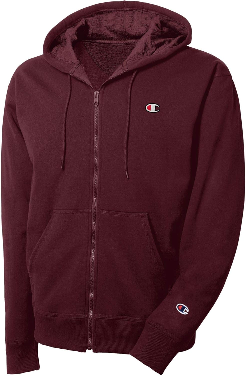 Champion Men's Full Zip Hoodie - Timeless Style