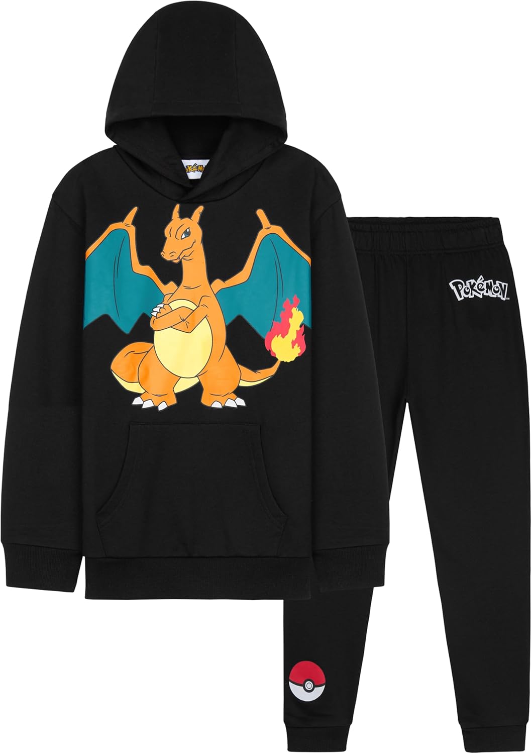Pokemon Tracksuit Set for Boys with Hoodie and Joggers
