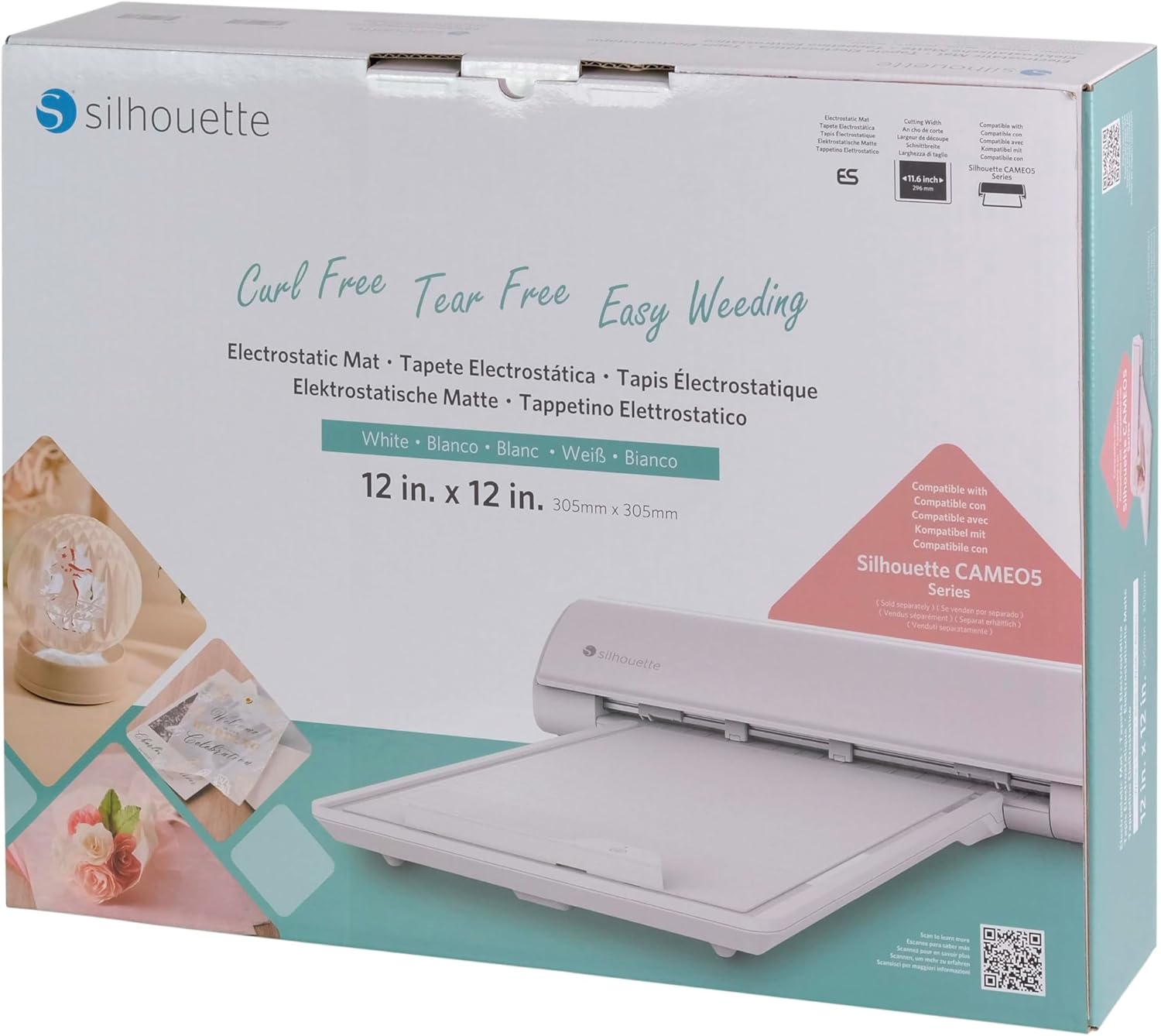 Silhouette Electrostatic Cutting Mat for Cameo 5 Models 12 x 12