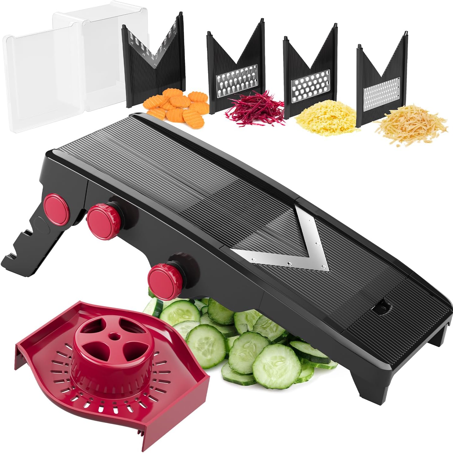 Mueller Austria Mandoline Slicer for Effortless Meal Prep