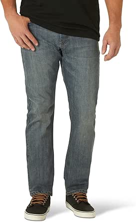 Wrangler Men's Free-to-Stretch Athletic Fit Jean for Comfort