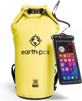 Earth Pak Waterproof Dry Bag Roll Top Backpack - Keeps Gear Dry Marine