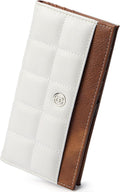 Slim Women Wallet Leather RFID Credit Card Holder Bifold - Slim Beige