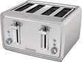 BLACK+DECKER 4-Slice Toaster Stainless Steel - Reliable Family Toaster