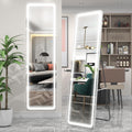 Full Length Floor Mirror with Light 63in x 16in - LED Dimming & 3