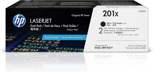 HP 201X Black High-yield Toner Cartridge for Reliable Printing