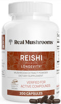 Reishi Mushroom Capsules - Organic Red Reishi Extract for Tranquil