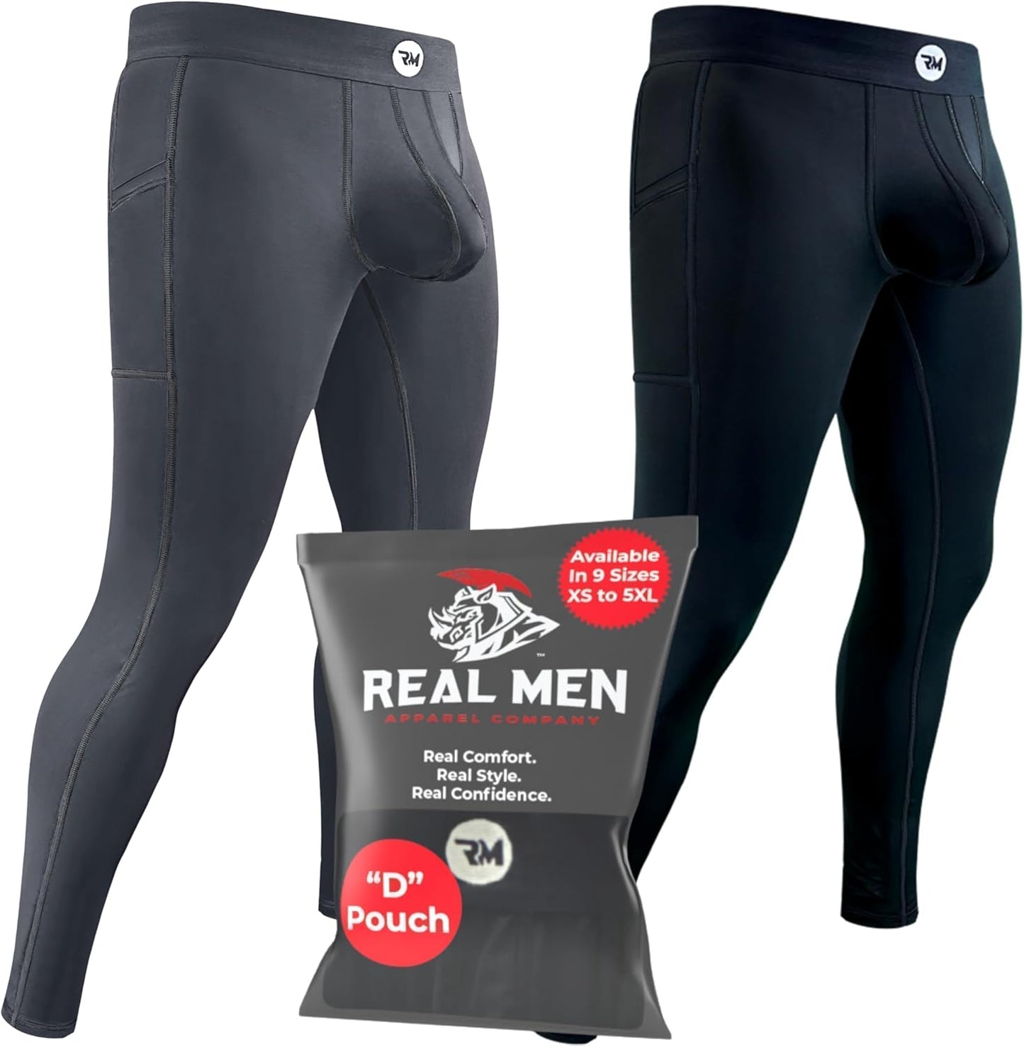 Real Men Compression Pants - Ultimate Support for Athletes