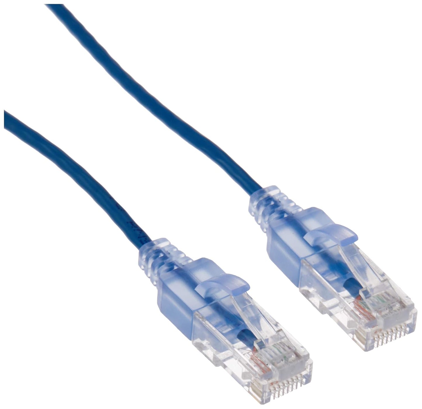 Monoprice Cat6A 20ft Blue Patch Cable for High-Speed Networking