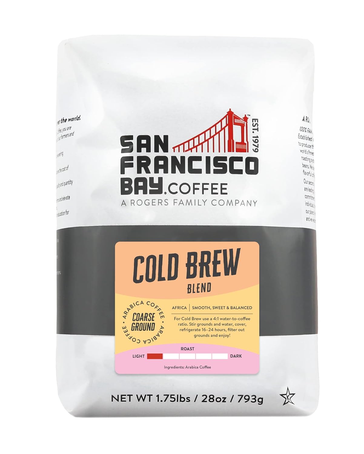 Refresh with San Francisco Bay Cold Brew - Light Roast
