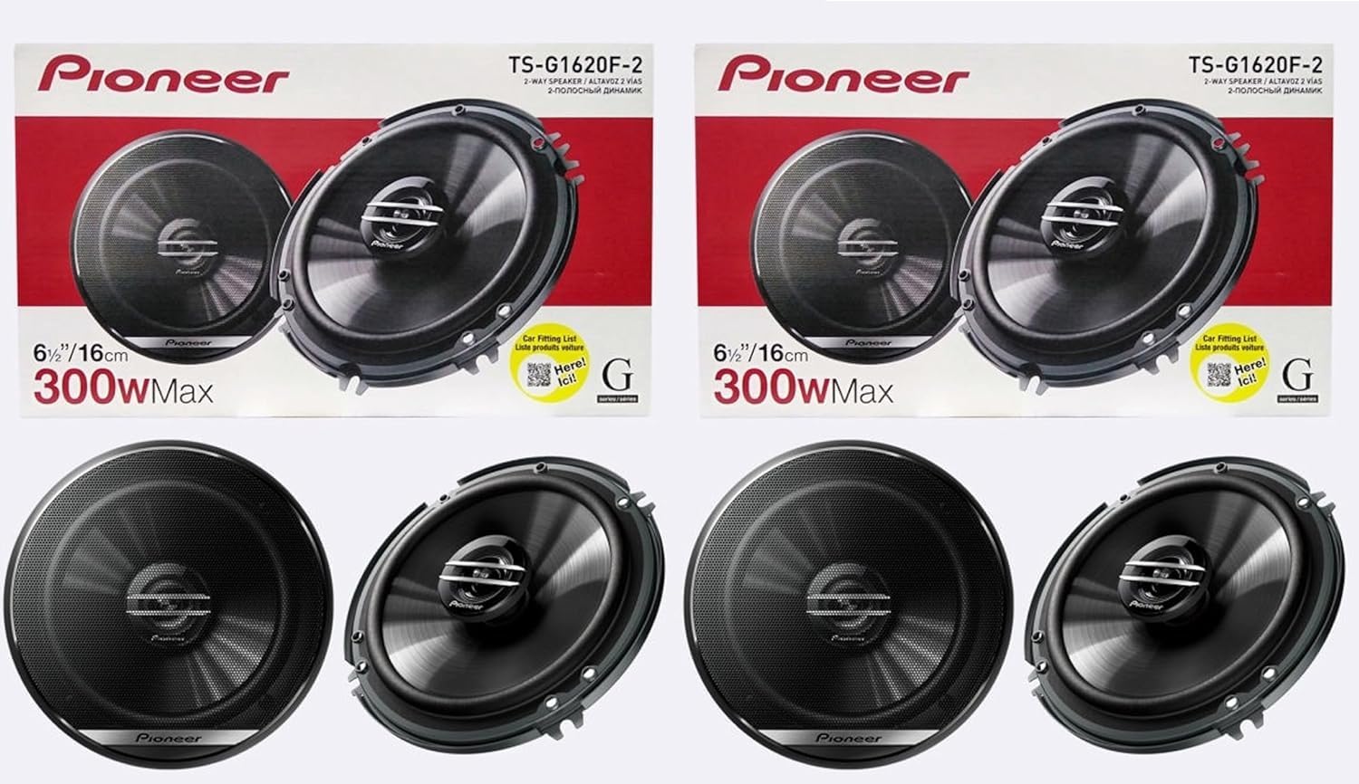 PIONEER TS-G1620F 6-1/2 in 2-Way Coaxial Speakers Review
