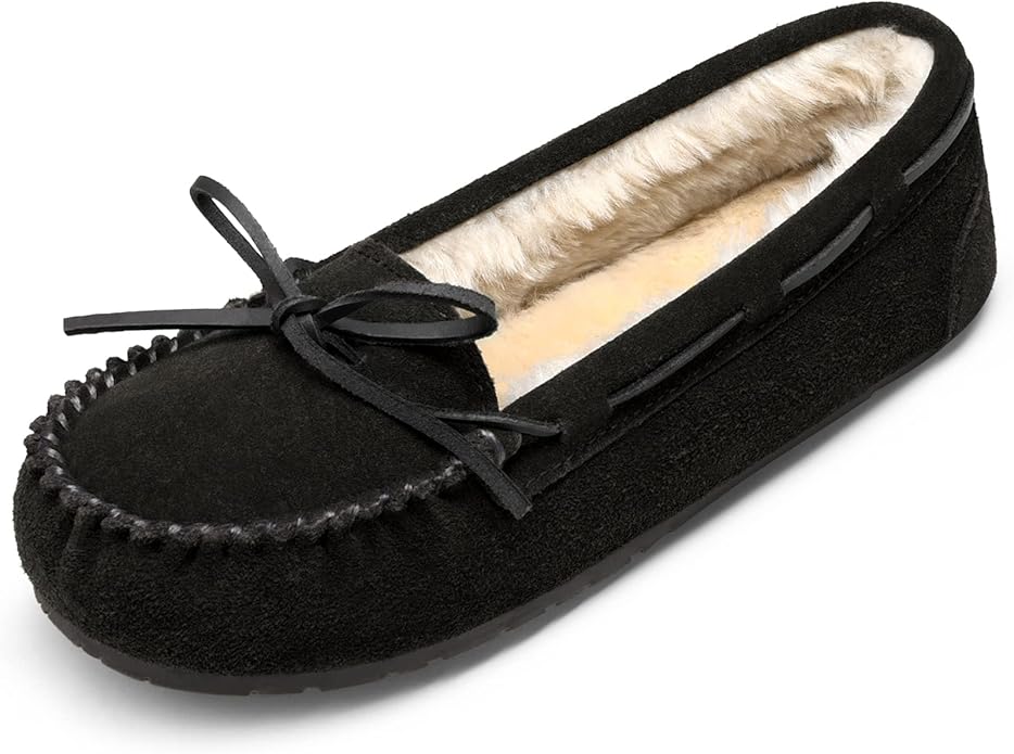 DREAM PAIRS Women's Faux Fur Cozy House Slippers for Comfort