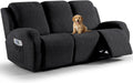 VANSOFY 8-Piece Stretch Couch Cover for Recliners and Protection