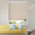 35 x 64 in Ivory Beige Cellular Cordless Window Shade - Light