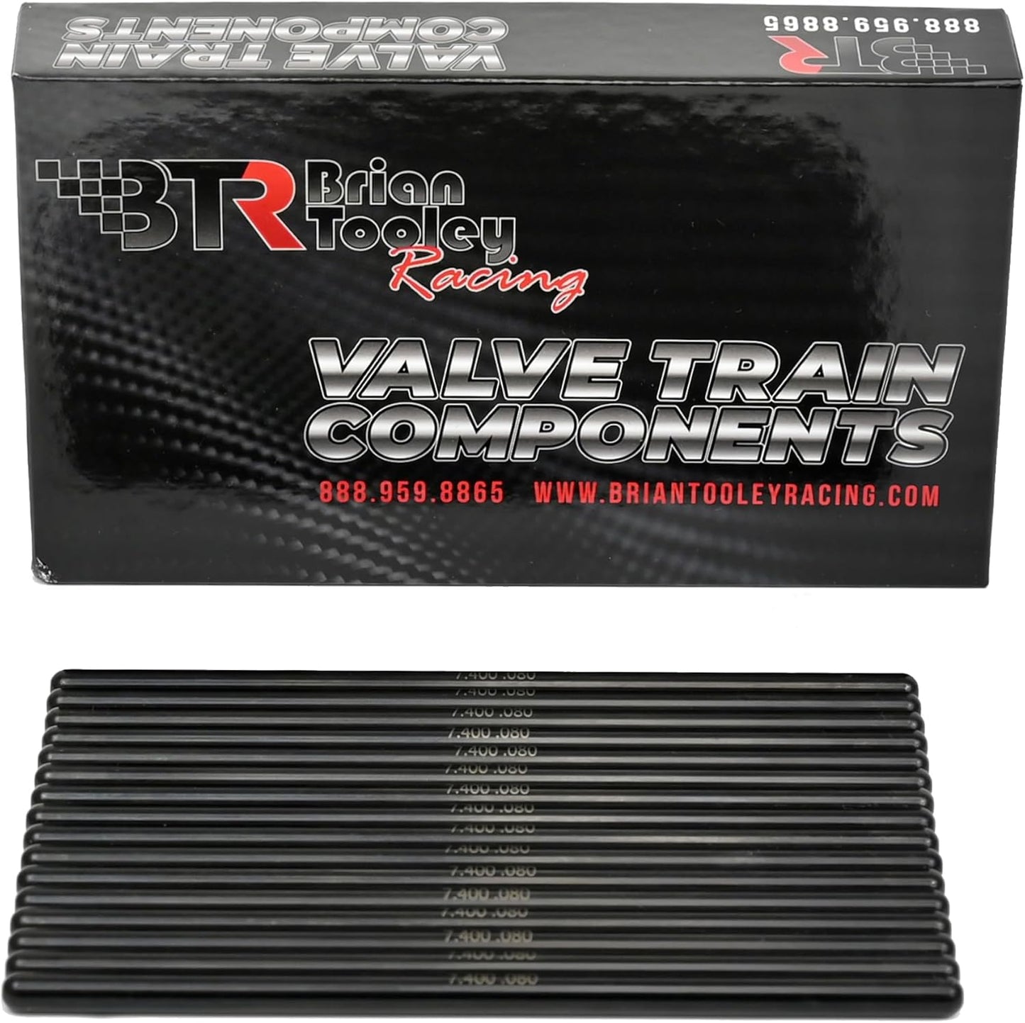 BTR LS 7.400 Chromoly Pushrods for High-Performance Engines
