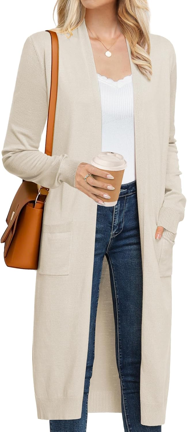 Trendy Long Cardigans Sweater for Women by GRACE KARIN