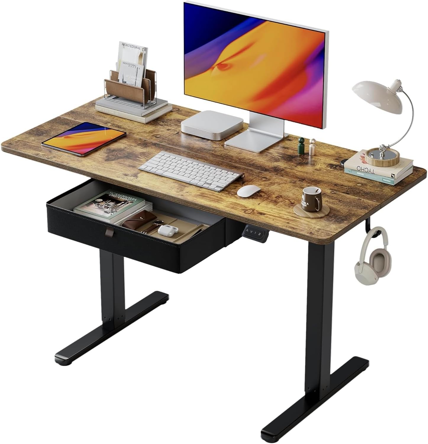 BANTI Electric Standing Desk: Adjustable Height & Storage